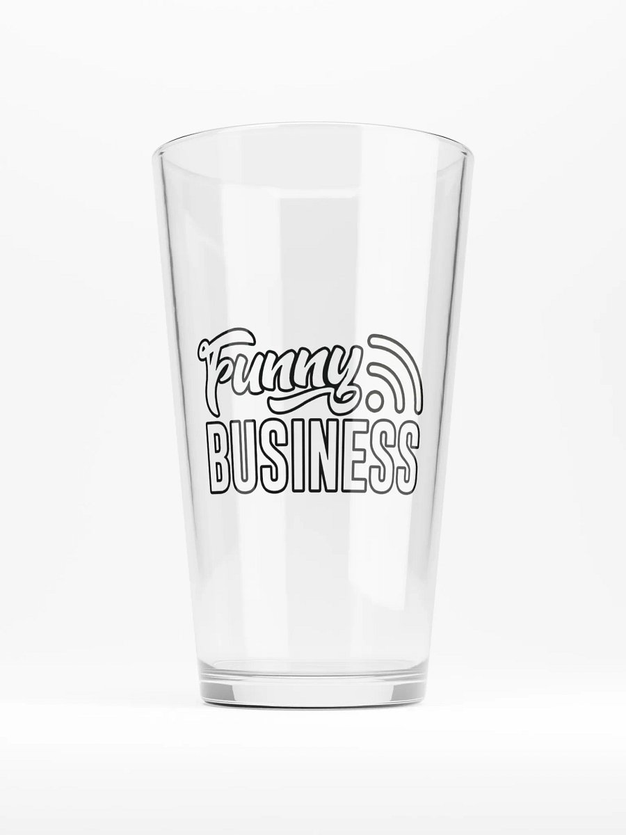 Funny Business Shaker Pint Glass product image (1)
