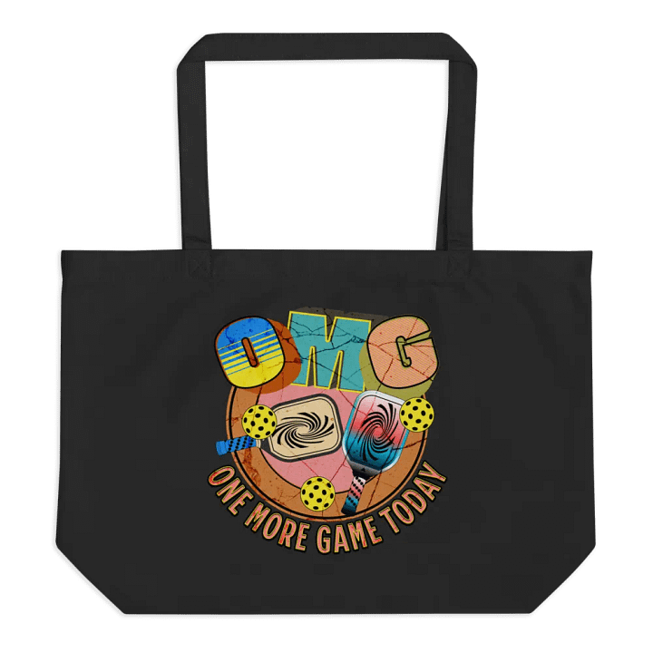 OMG One More Game Today Pickleball Paradise Tote Bag product image (1)