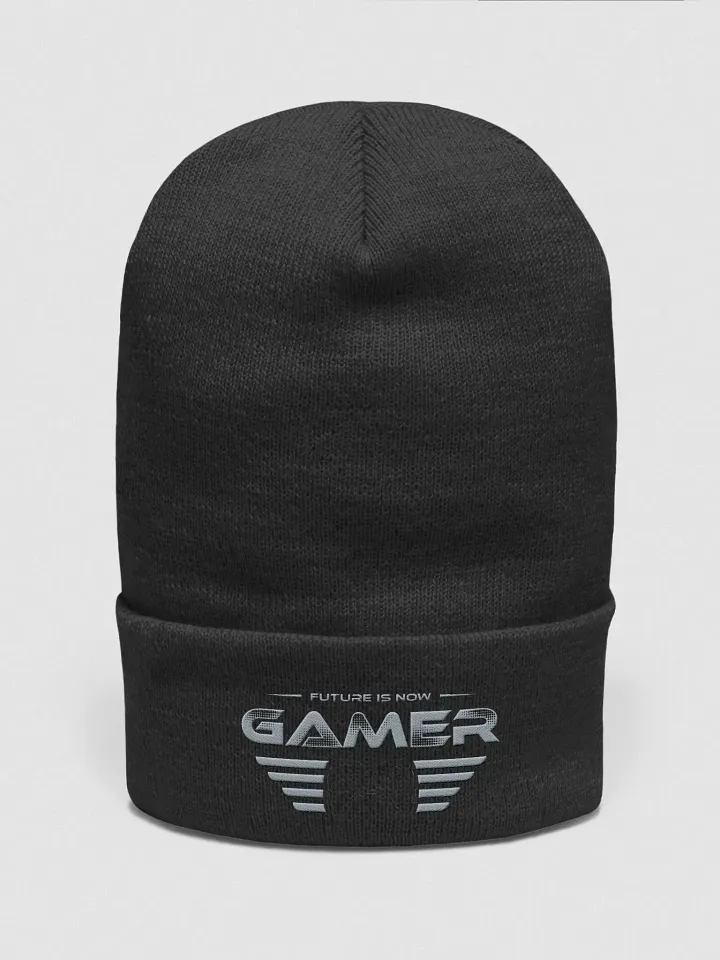 Gamer Wings Cuffed Beanie product image (3)