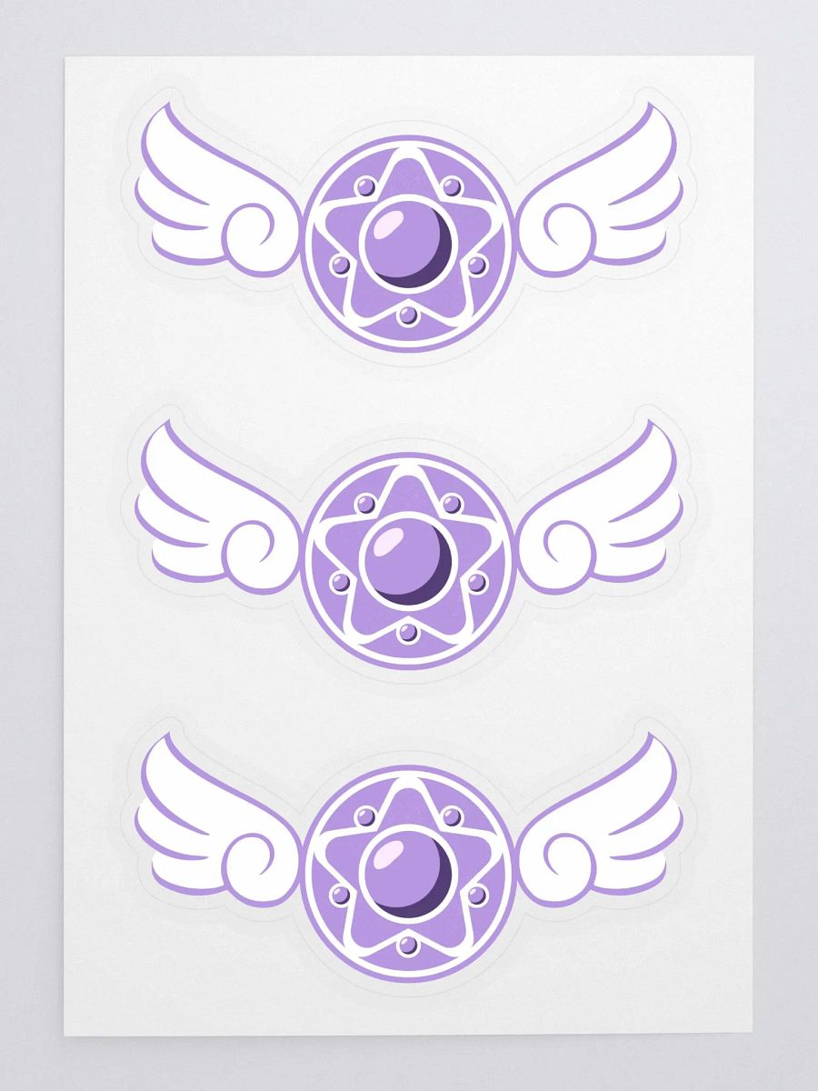Kaza Marie's Twitch Scout Badge Sticker Sheet product image (1)