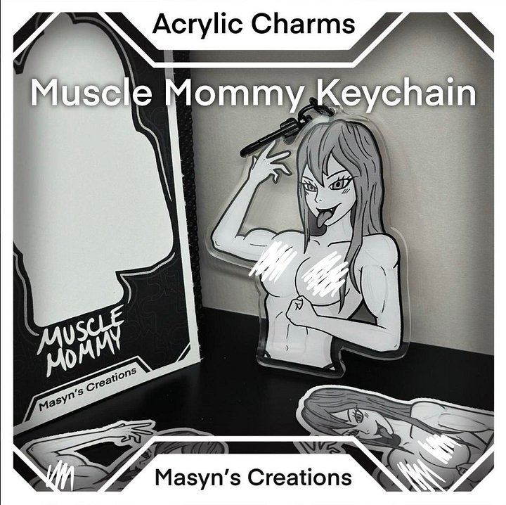Muscle Mommy Keychain product image (1)