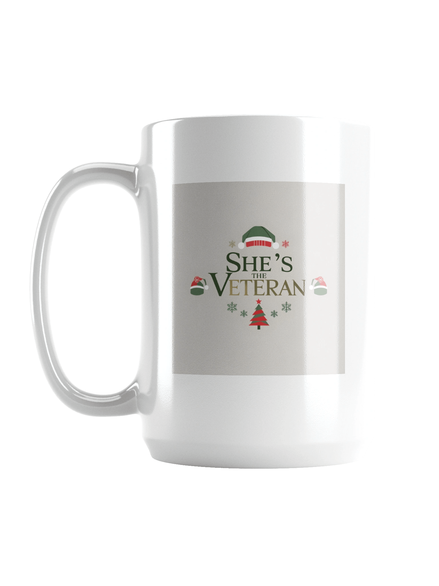 She’s The Veteran Glossy Holiday Mug product image (2)