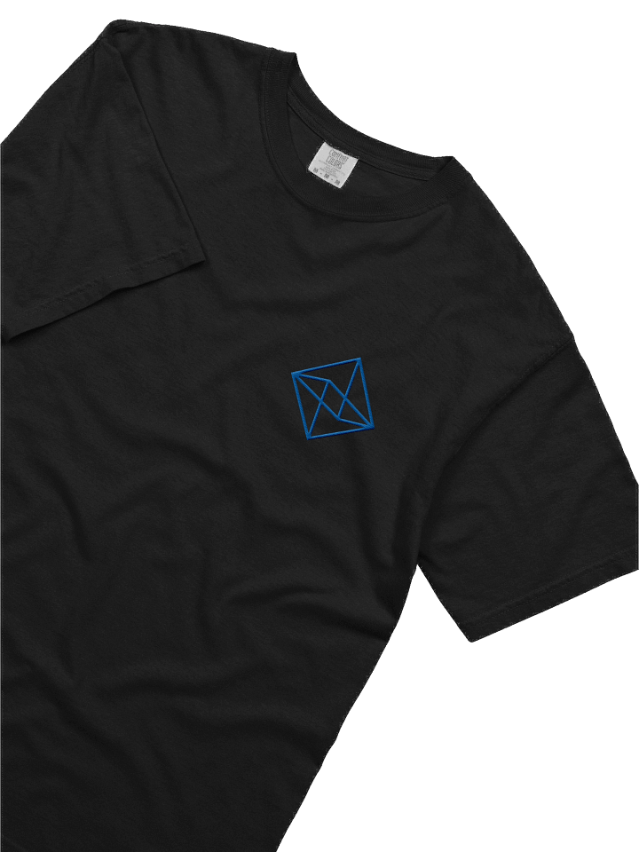 GONE Minimal Octahedron Premium Embroidered Tee product image (4)