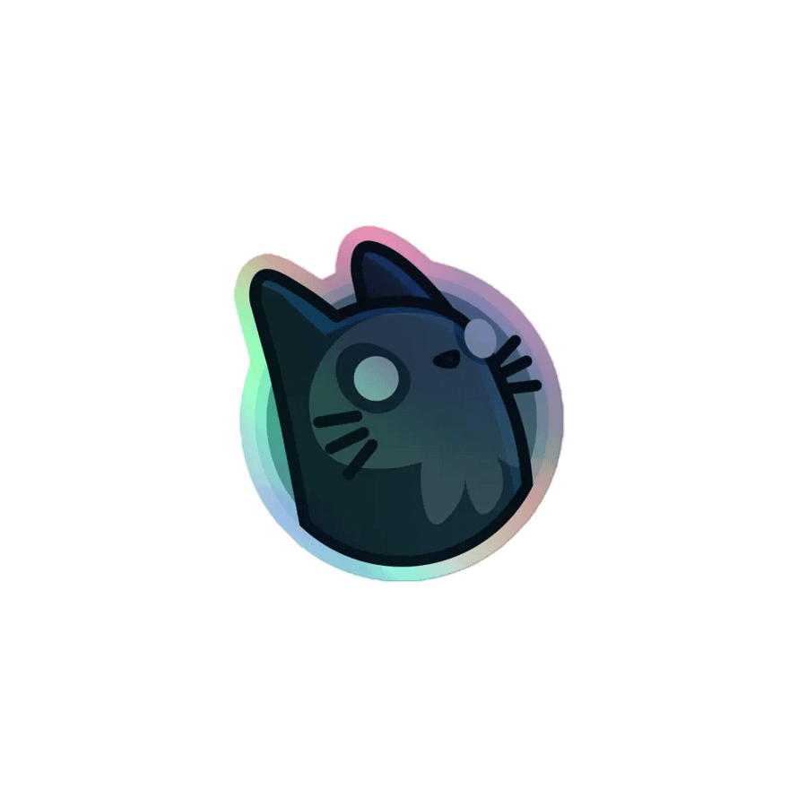 Partywaffles Logo Sticker product image (1)