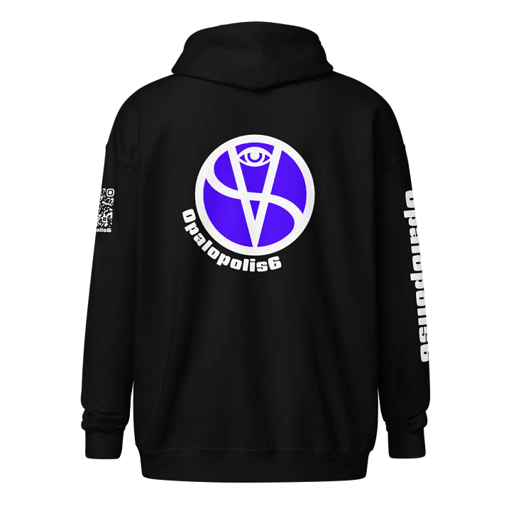 O.P. Spirit | Unisex Zip Hoodie w/ White Logo product image (5)