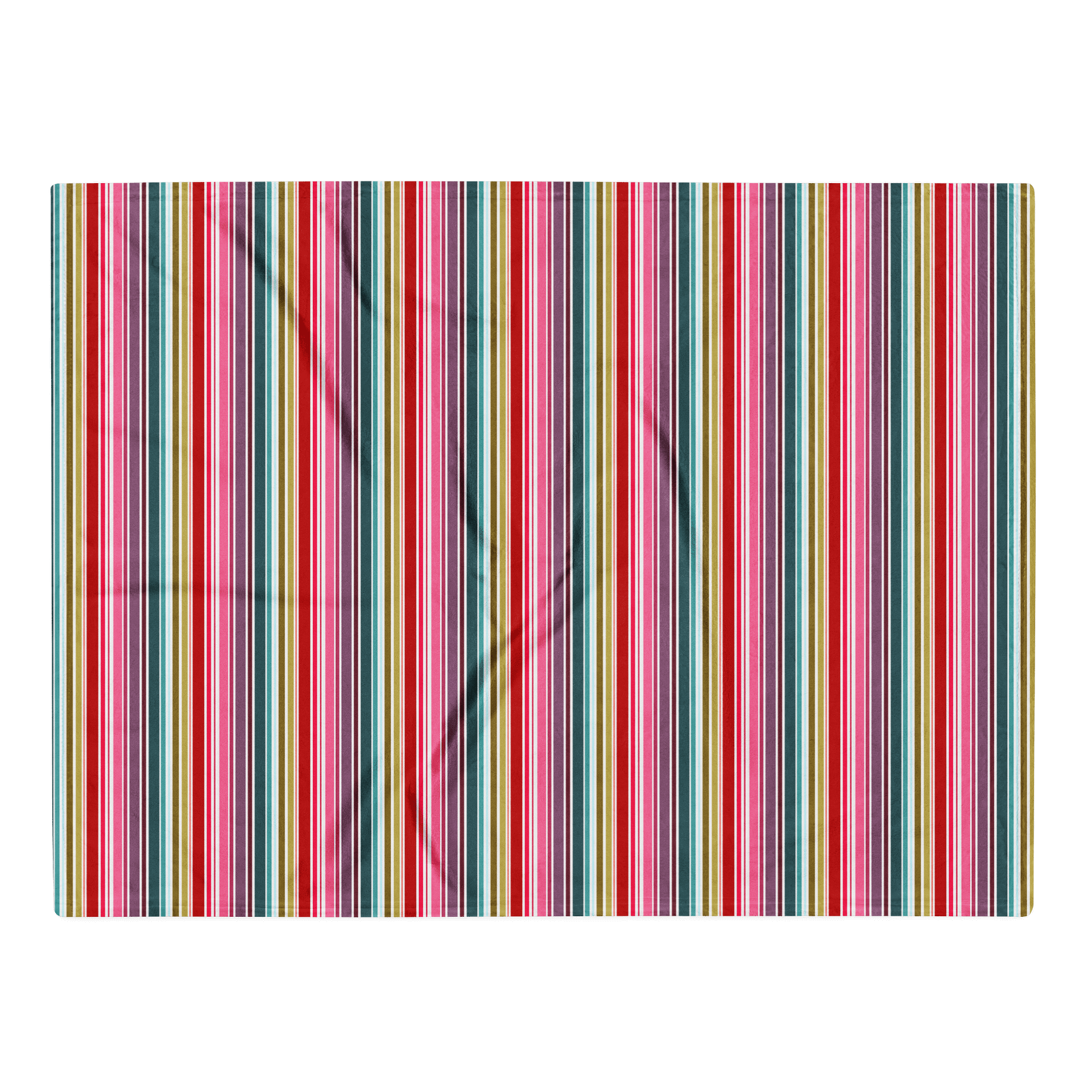 Candy Stripes Pattern Throw Blanket product image (3)