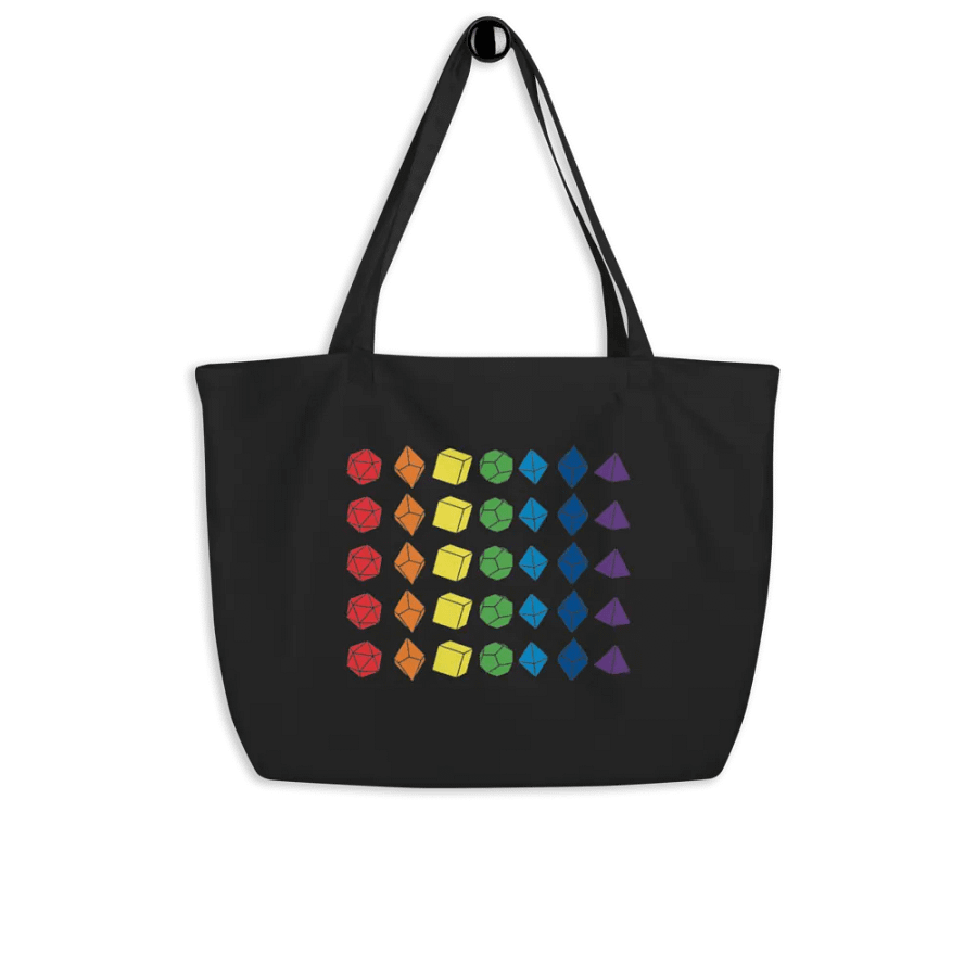 Polyhedra Dice Tote Bag product image (4)