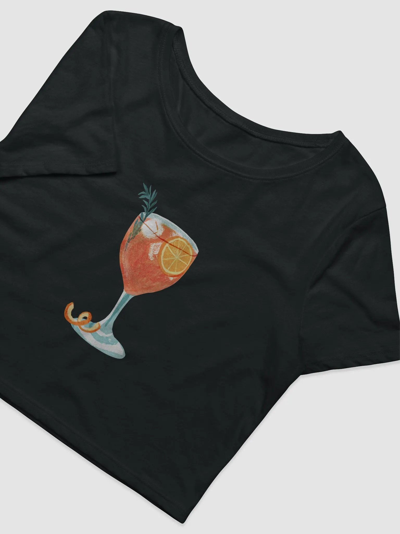 Summer Cocktail Baby Tee product image (3)