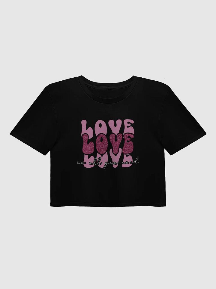 Glitter LOVE Women's Crop Top product image (5)