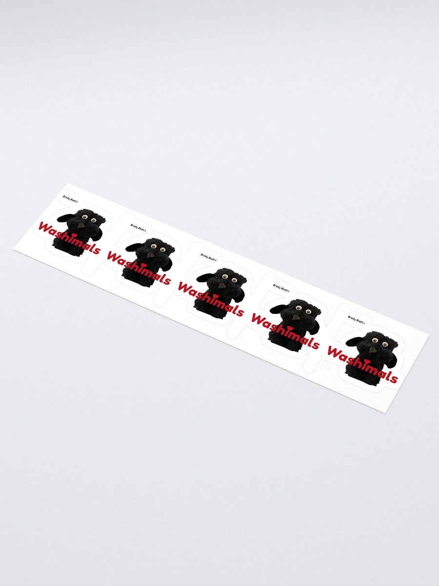 Washimals Kiss Cut Stickers (Set of 5) product image (1)