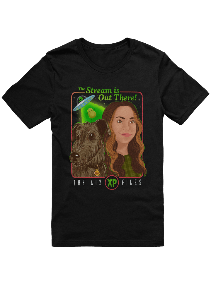 The Liz XP Files Tshirt (Full Logo) product image (1)