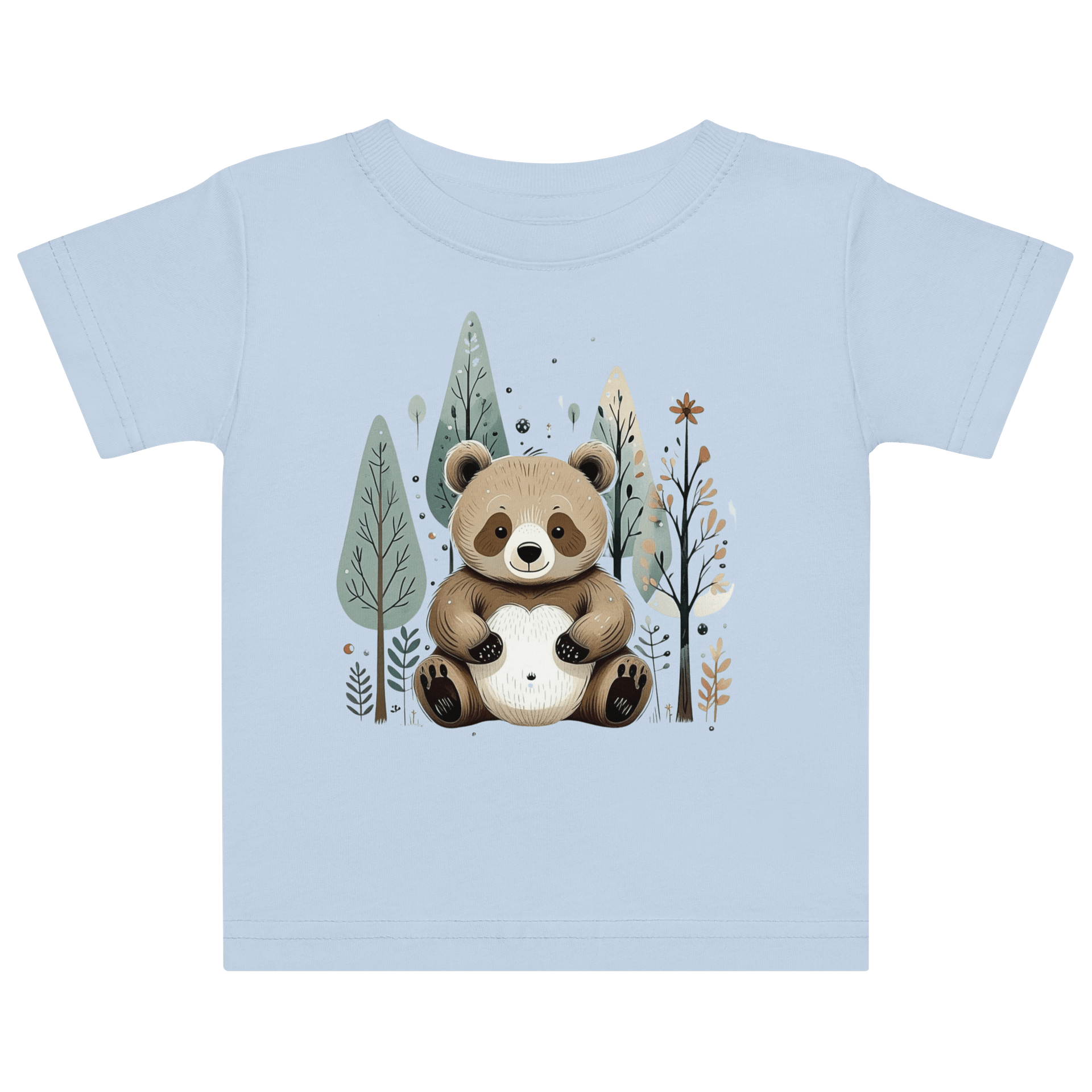 Whimsical Bear Baby Jersey T-Shirt product image (1)