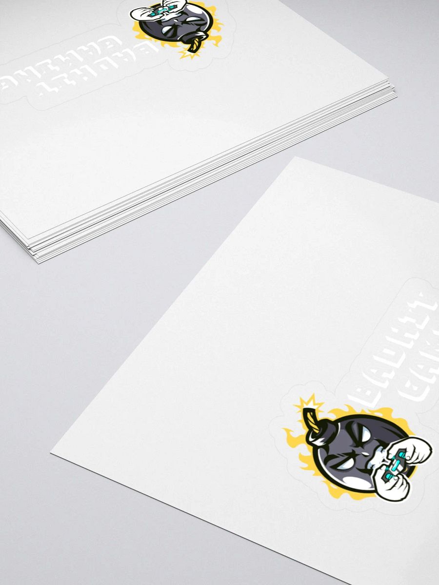 Intense Gamer Gorilla Vinyl Stickers product image (4)