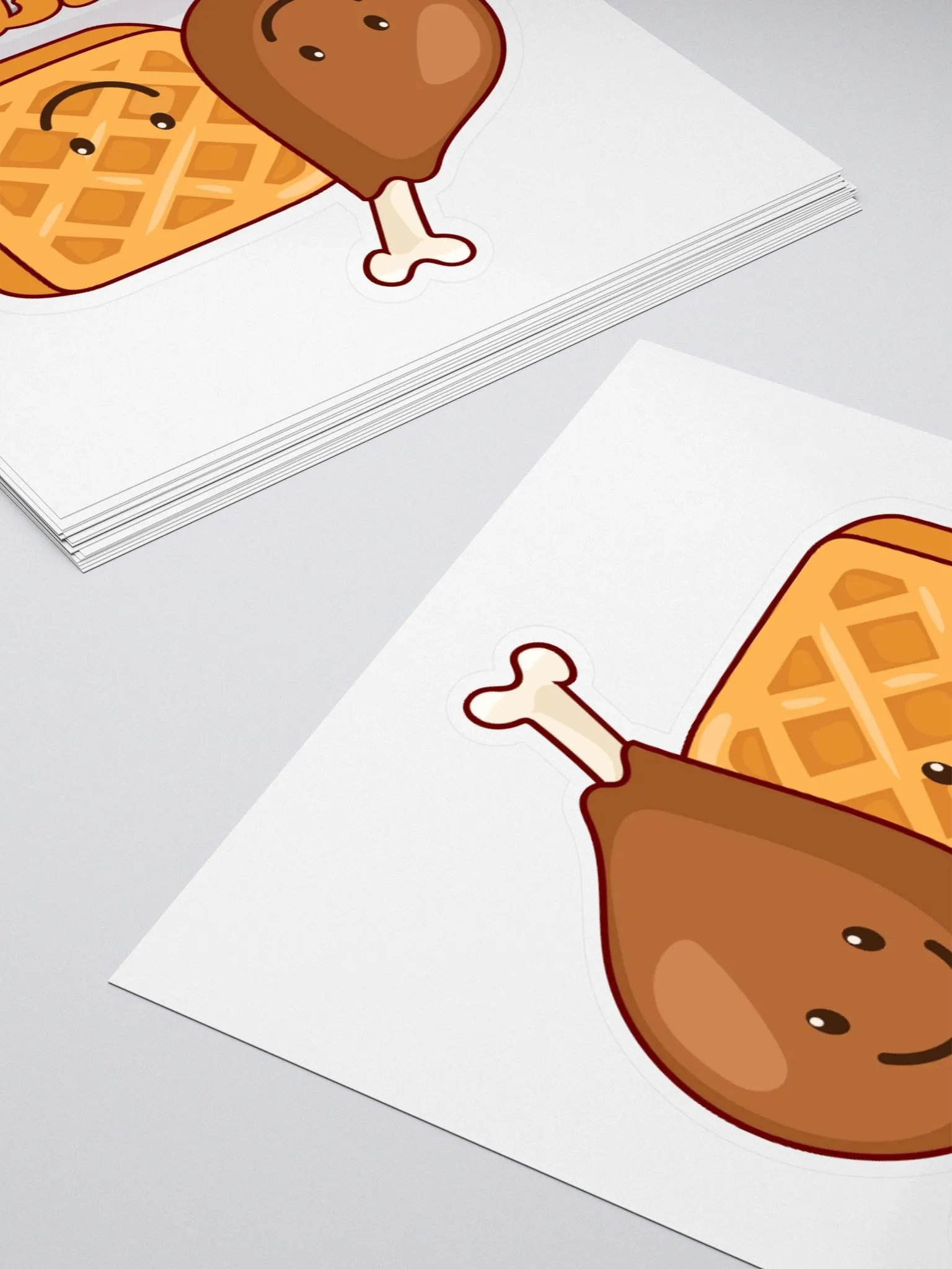 BFFs Chicken and Waffle Sticker product image (4)