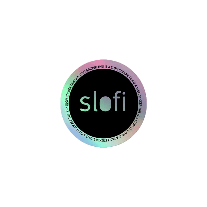 Slofi Holographic Sticker product image (1)