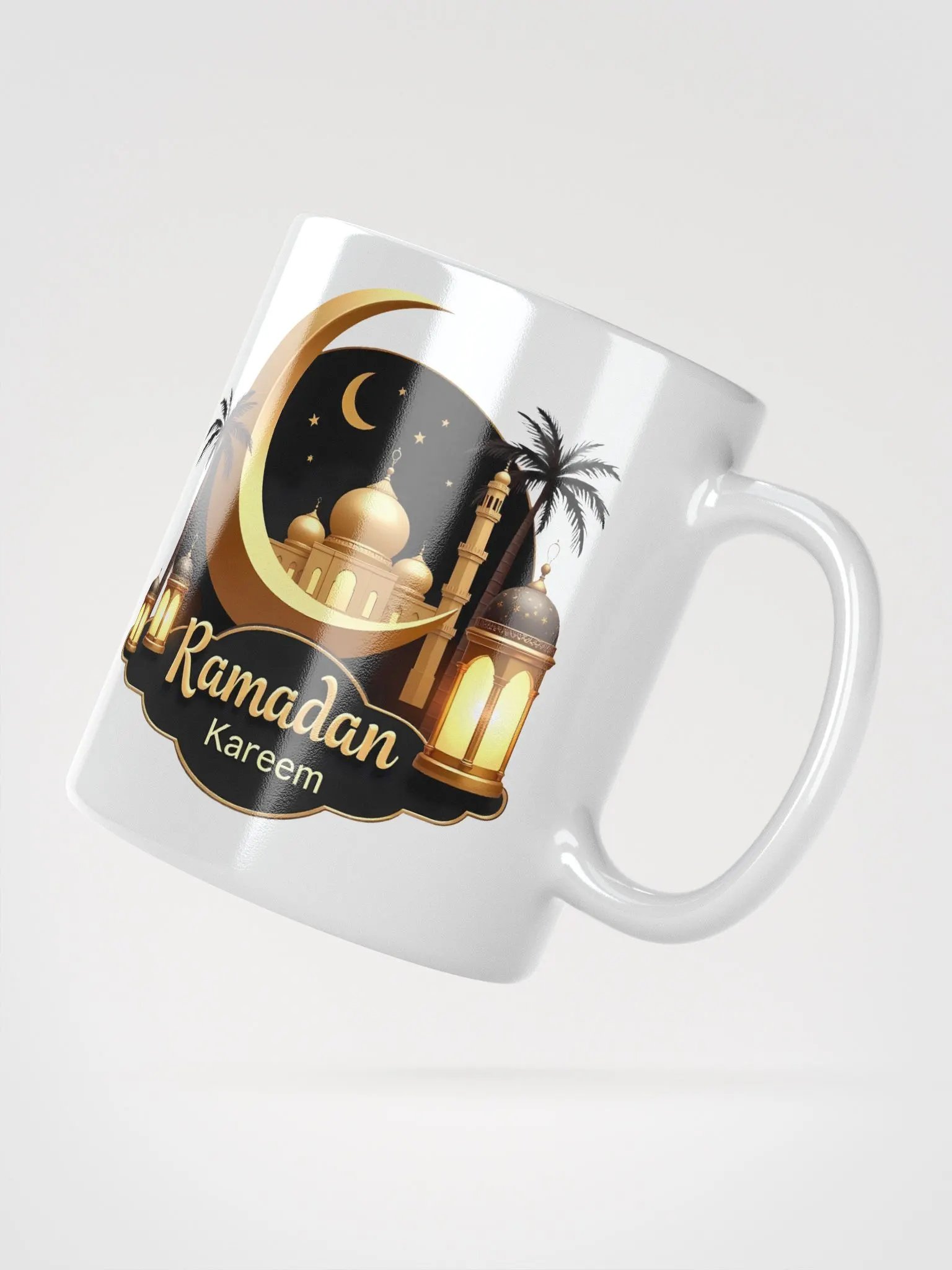 Golden Ramadan Kareem Mug – Celebrate the Holy Month in Style product image (6)