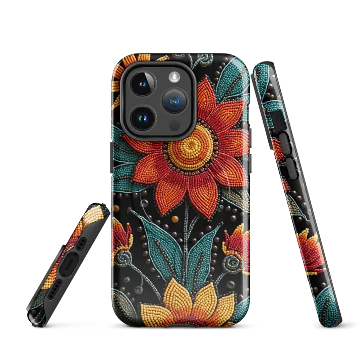 Beaded Blooms MagSafe® iPhone® Tough Case product image (2)