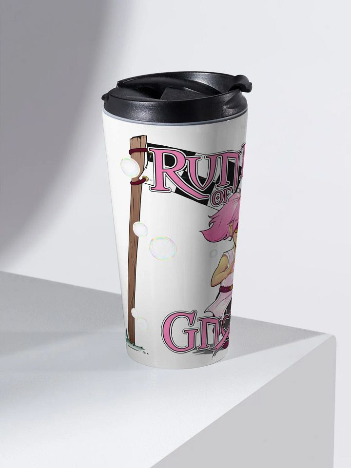 Running of the Gnomes Race Banner-- Cutout Edition -- by Mischi - Travel Mug product image (2)