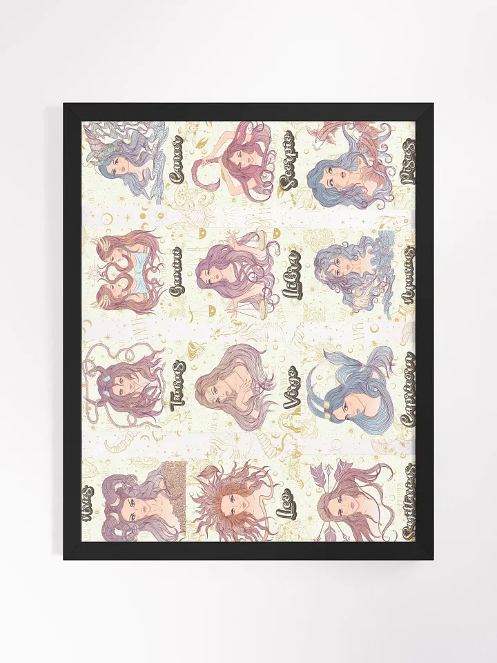 Zodiac Harmony Framed Poster product image (2)
