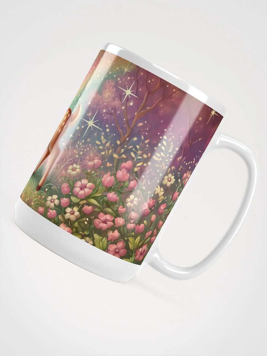 Rainbow Deer Glossy White Mug product image (5)