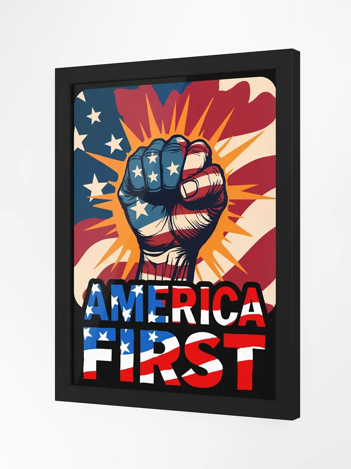 Framed Art: America First product image (2)