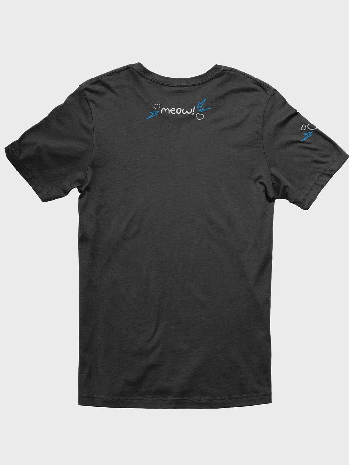 Lovely Digital Meow // T-Shirt - Blue - Dark Mode product image (2)