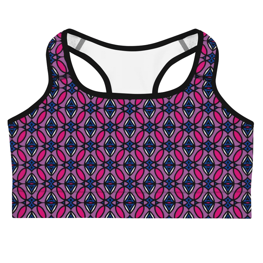 Bi Abstract (1) - Sports Bra product image (3)