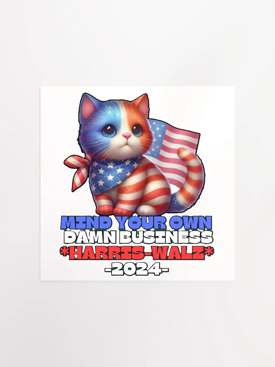 HARRIS-WALZ 2024 MIND YOUR OWN DAMN BUSINESS product image (1)