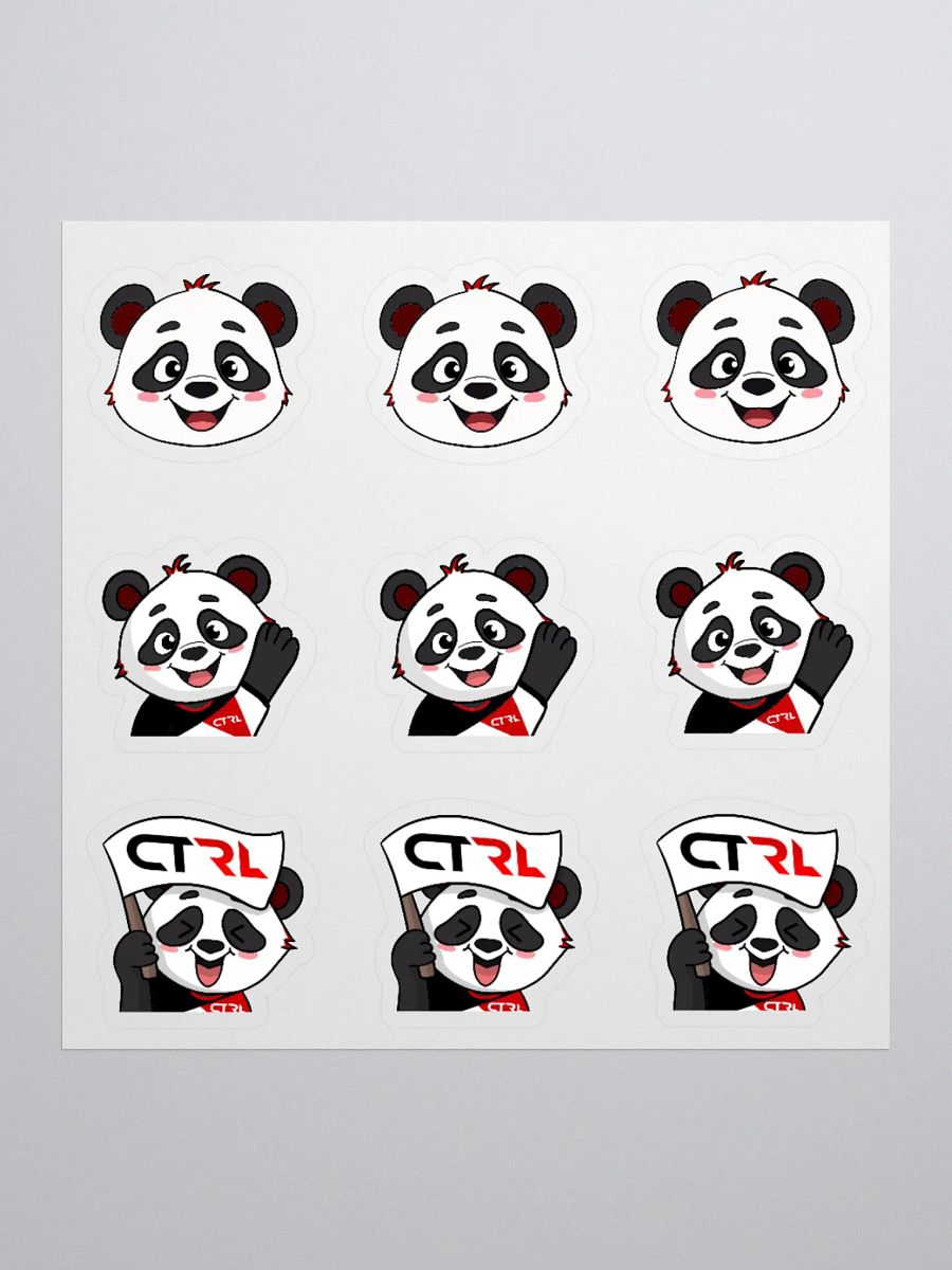 CTRL Shift Kiss Cut Stickers product image (1)