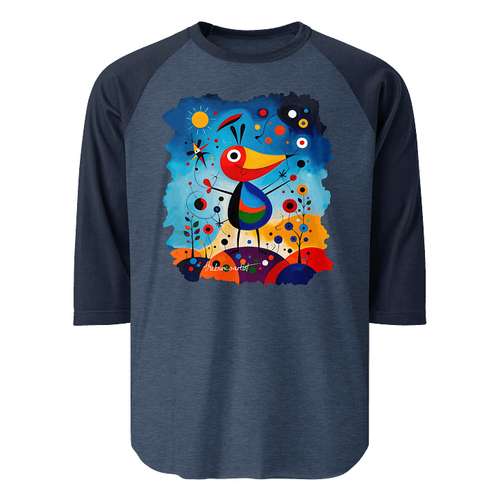 Tultex Fine Jersey Raglan Tee product image (2)