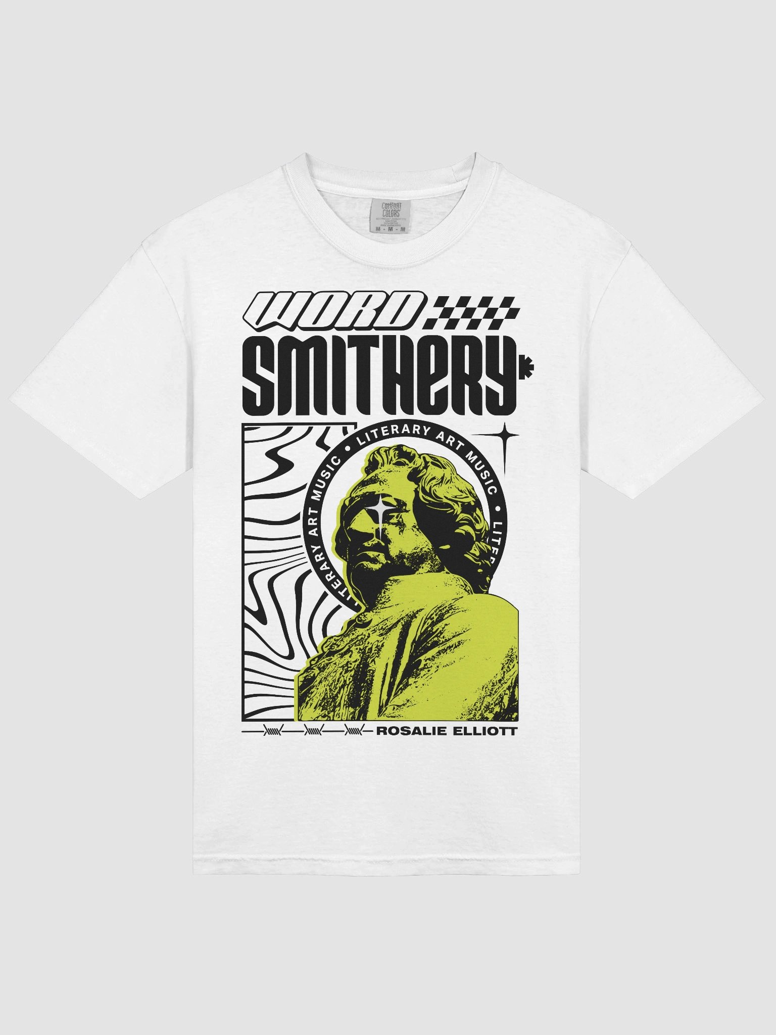 Word Smithery White T-Shirt product image (3)