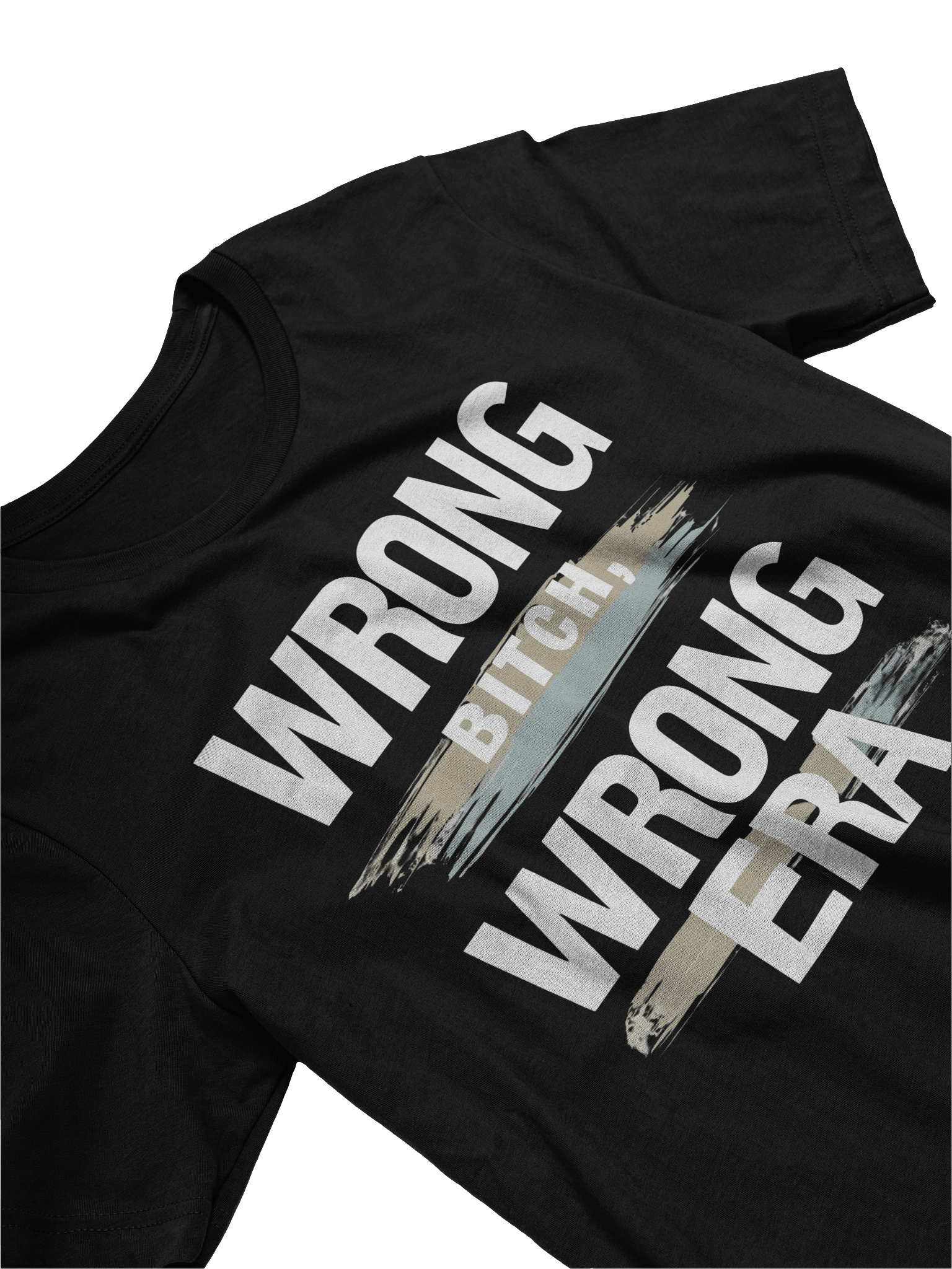 Wrong Bitch Retro Brushstroke Tee product image (3)