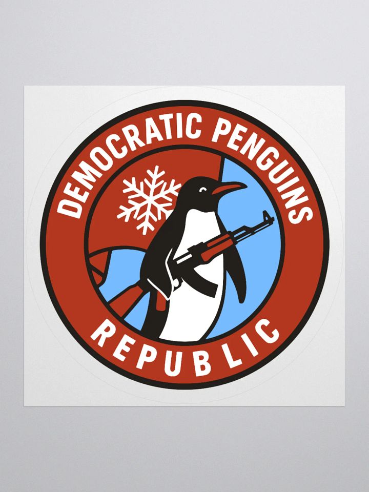 Sticker of the Democratic Penguins Republic product image (2)