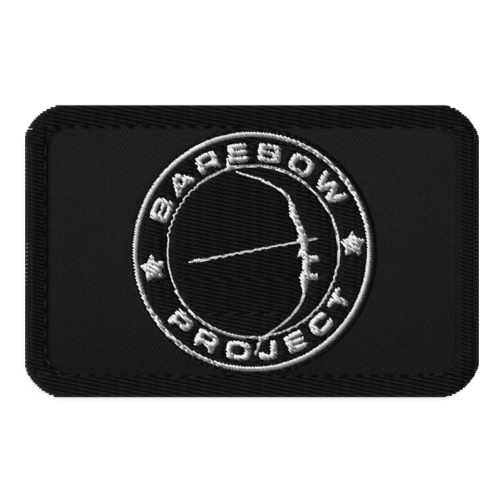 BBP White Black Logo Patch product image (1)