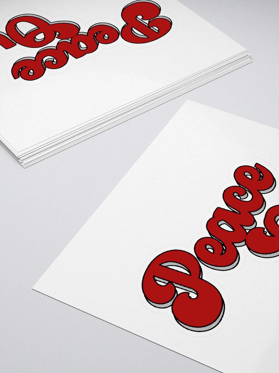 PEACE OUT Sticker product image (4)