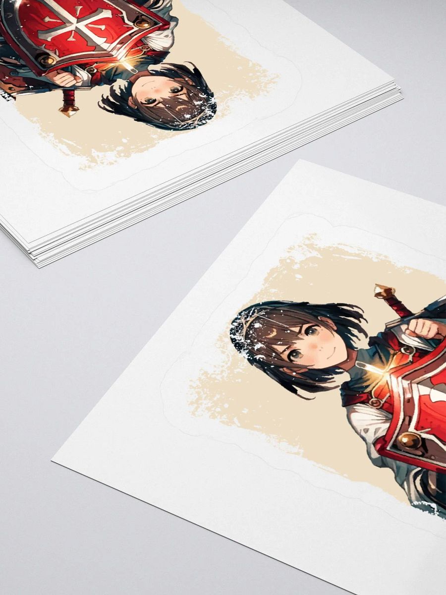 Armored and Ready: Standing Strong in Spiritual Warfare Kiss Cut Stickers product image (4)