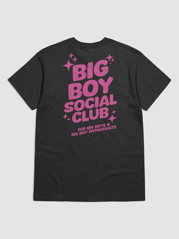 Big Boy Social Club T-Shirt (Pink Text) product image (2)