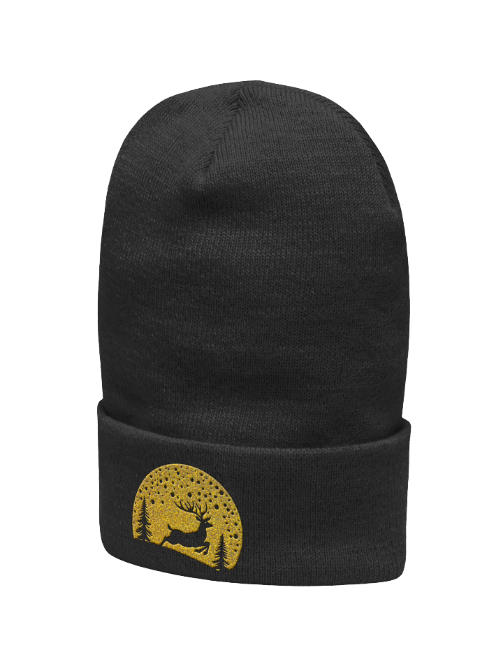 Golden Glitz Cuffed Beanie product image (15)