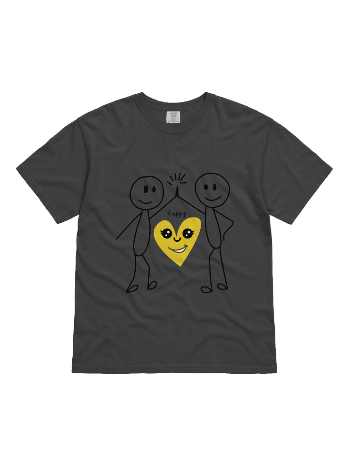 Happy Heavyweight T-Shirt product image (1)