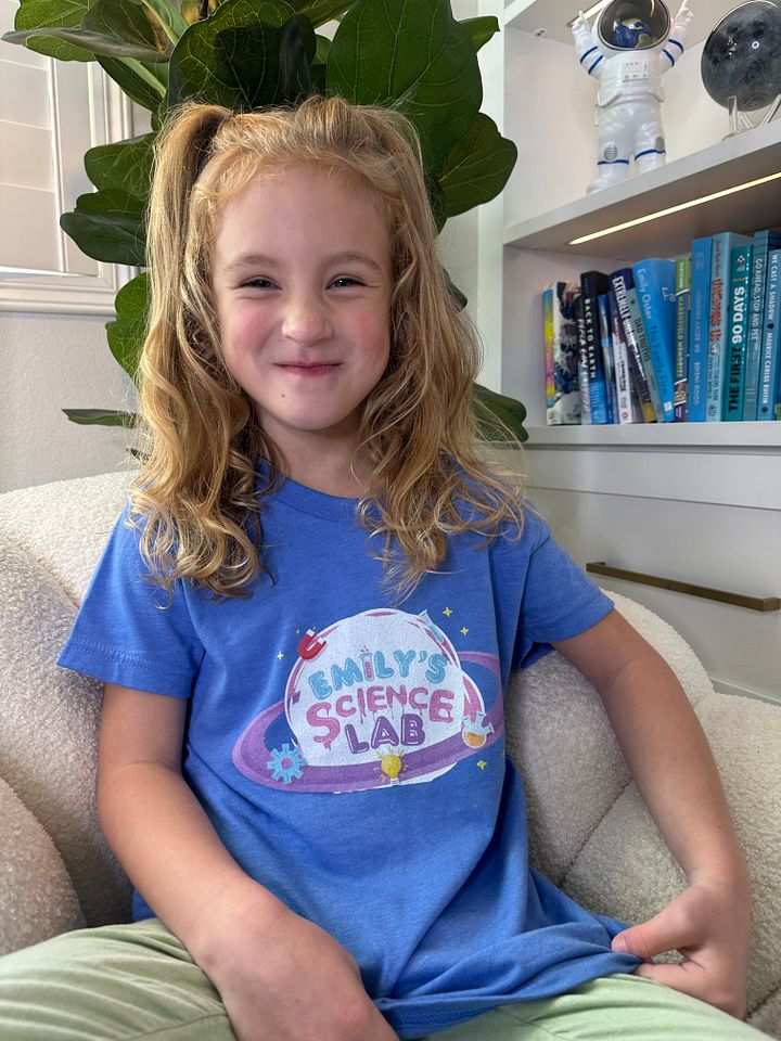 Emily's Science Lab Youth Tee product image (1)