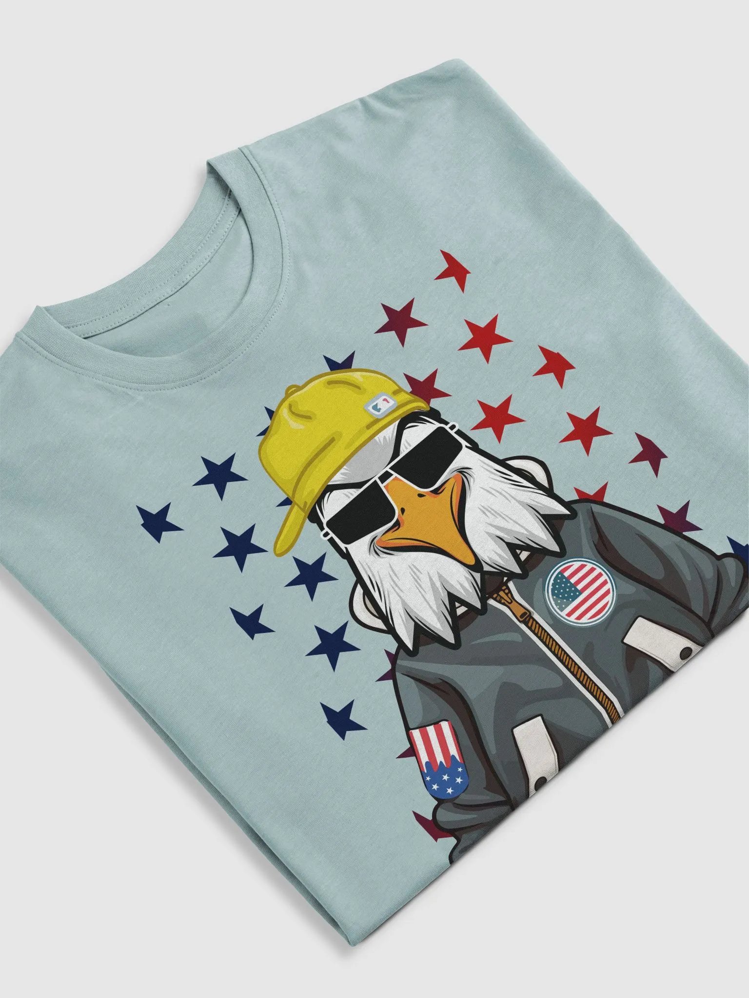 Patriotic Eagle with Stars Men's Tee product image (35)