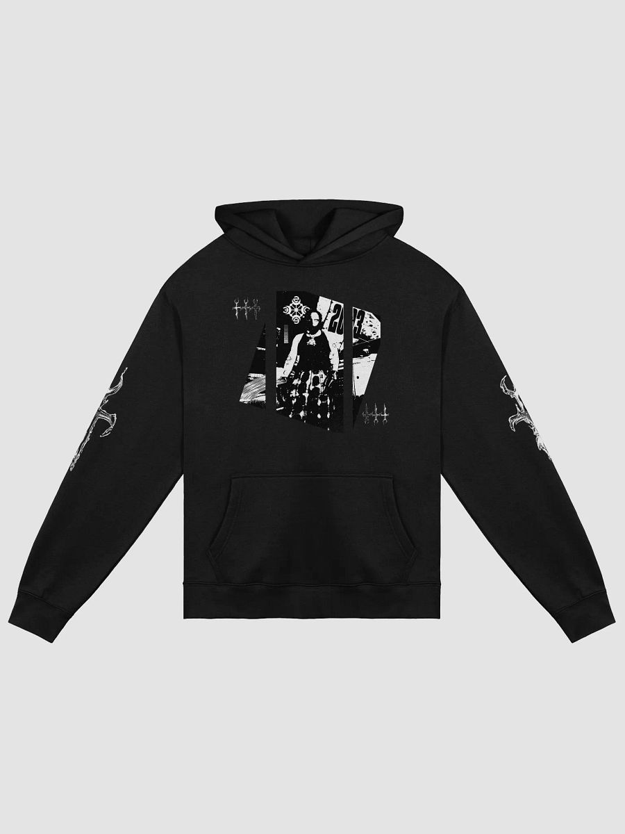 LYFË3 2093 BLACK AND WHITE HOODIE product image (1)