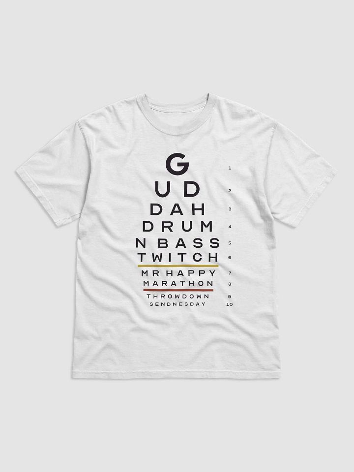 Eye Test T-Shirt (Light) product image (2)