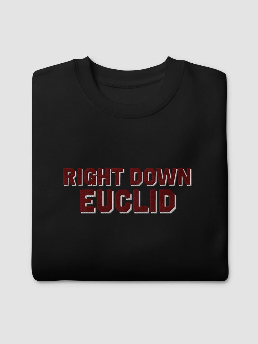 Right Down Euclid Crewneck Sweatshirt product image (5)