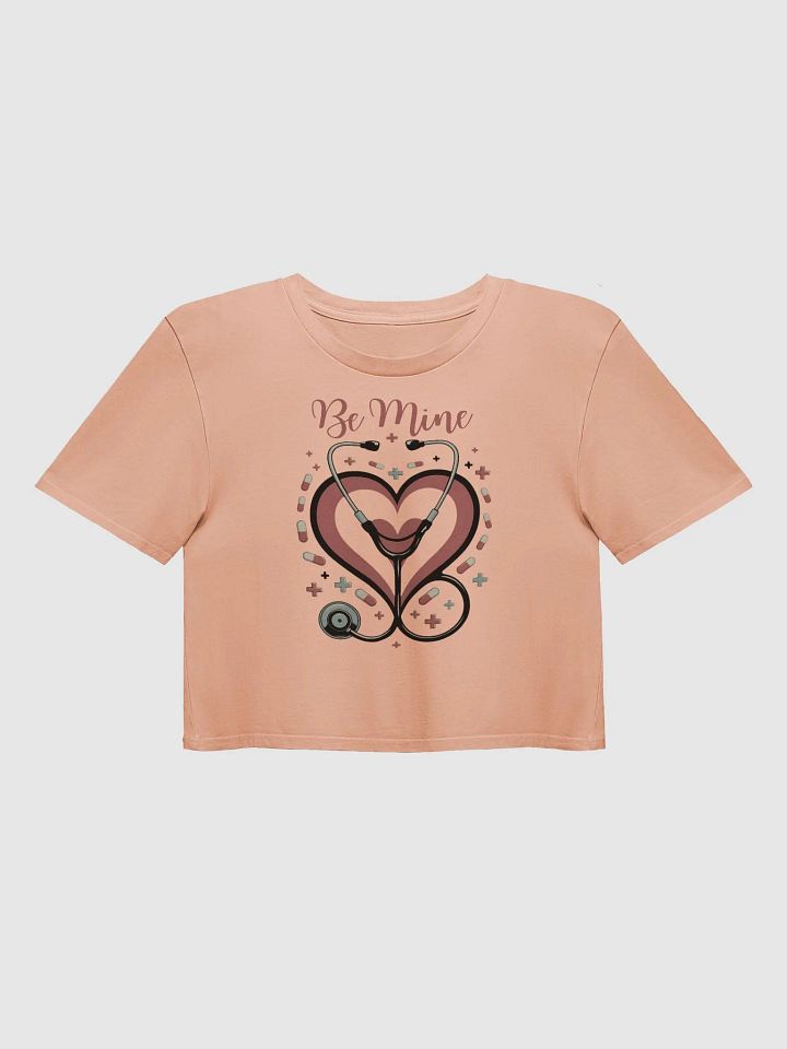 Be Mine, or I'll Have to Chart About It - Crop Top product image (7)