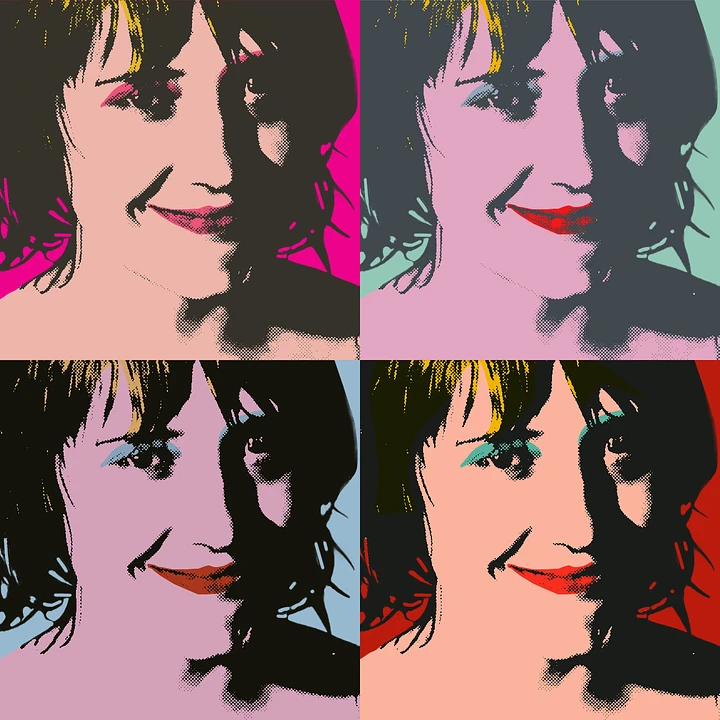 *DIGITAL DOWNLOAD* Cursed Megzie Warhol Print product image (1)