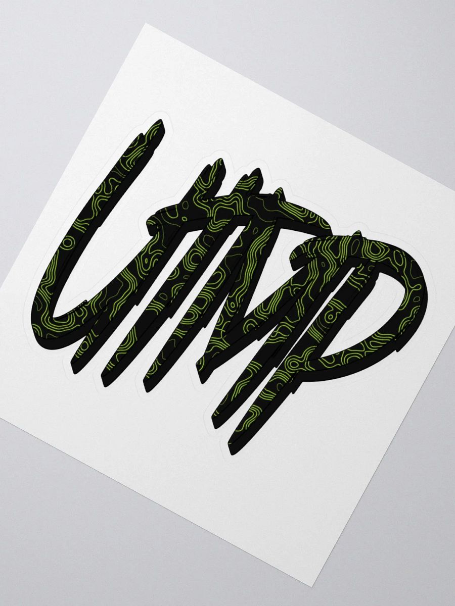 Kiss Cut Sticker - UTMP Logo Topo Stealth product image (3)