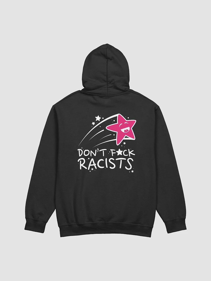 Don't F*CK Racists Hoodie - Pink product image (2)