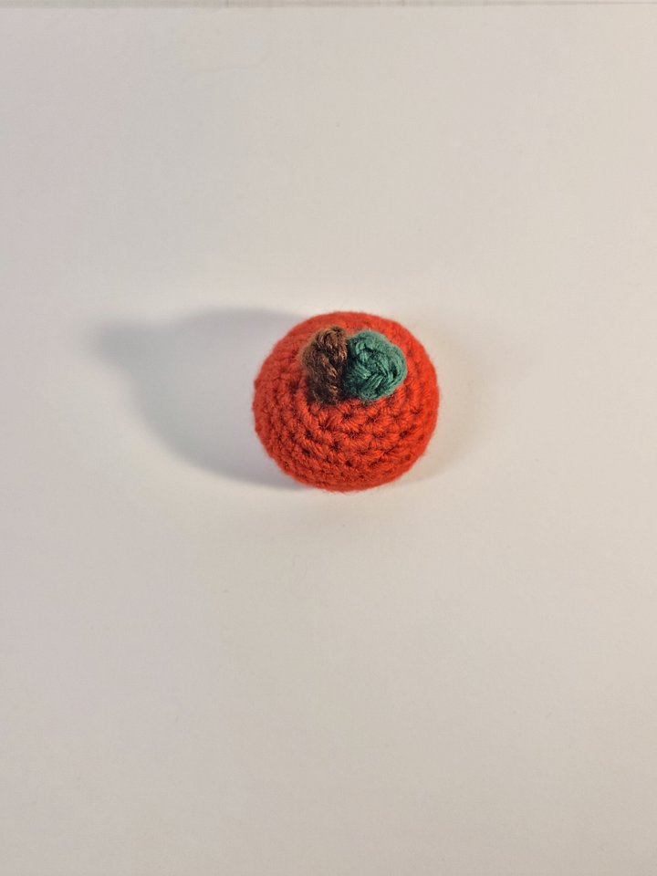 Handmade Amigurumi Mini Apple Stuffed Animal product image (2)
