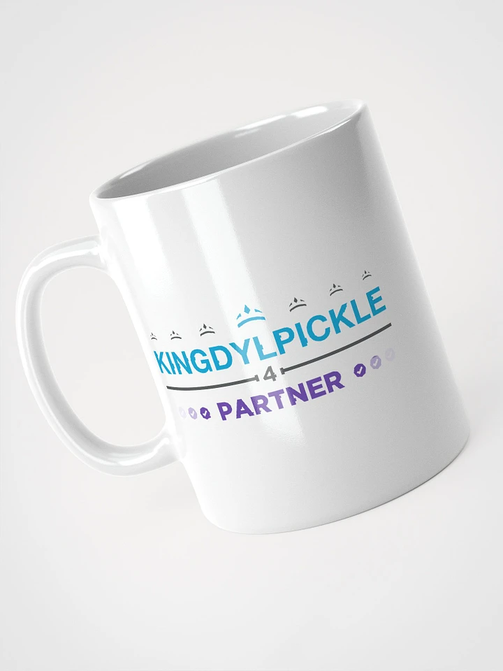 KingDyl 4 Partner White Glossy Mug product image (1)